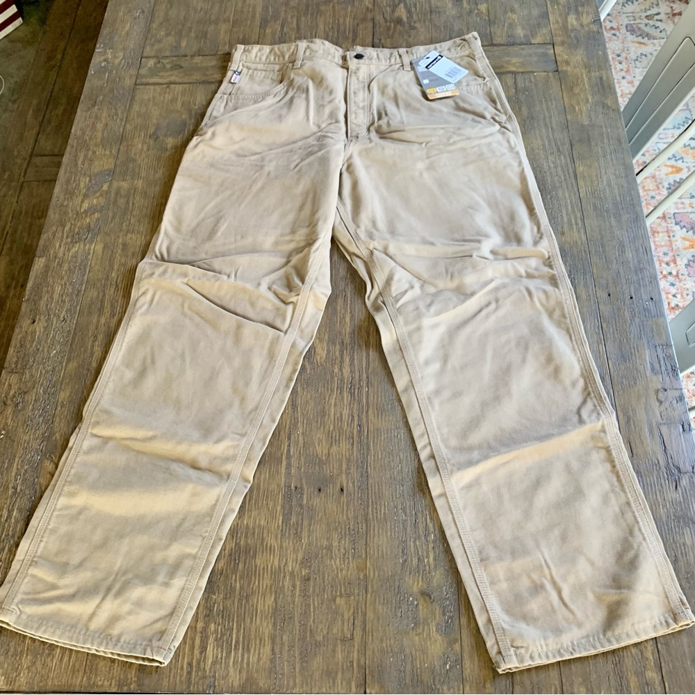 NWT Carhartt FR Midweight Canvas Jean (38 X 32)